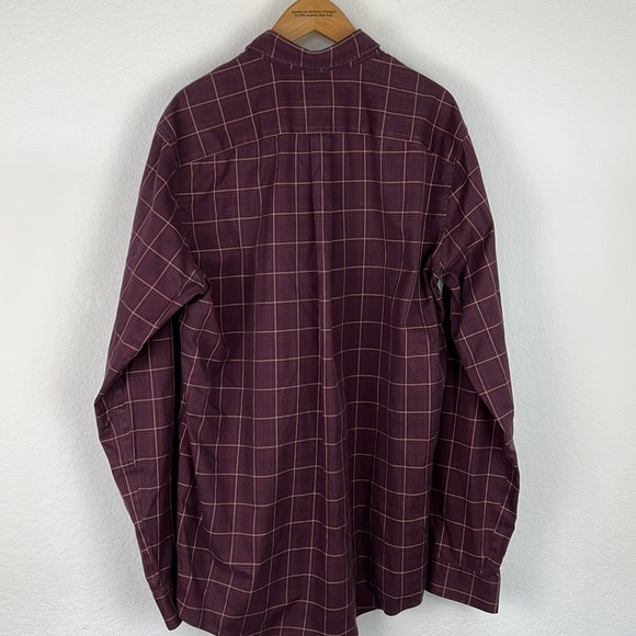 Eddie Bauer Wrinkle Resistant Classic Fit Men's Long Sleeve Shirt Plaid Size TL - Picture 3 of 3